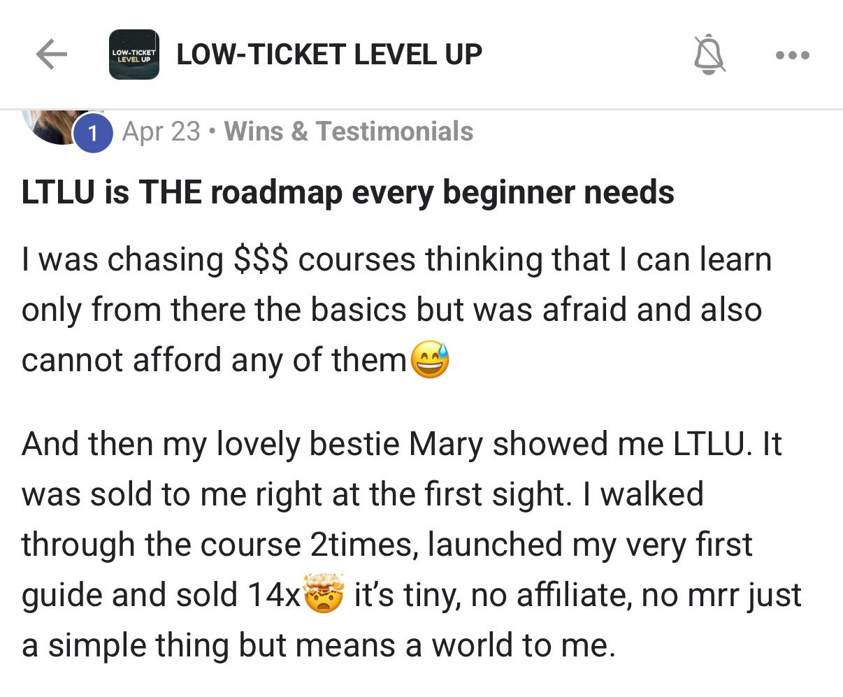 Make Money Online with Low-Ticket LevelUp